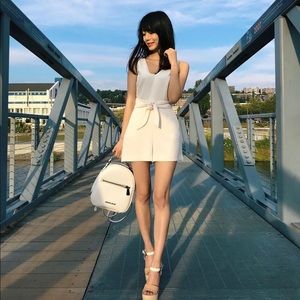 Aritzia Wilfred Romper - Ivory